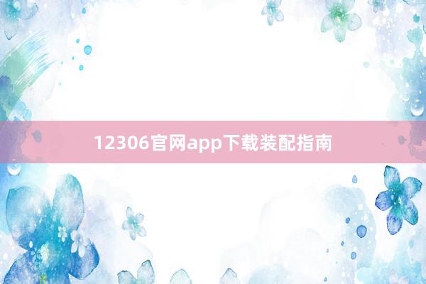 12306官网app下载装配指南